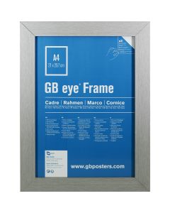 GBEYE - MDF Silver Frame - A4 - 21 x 29,7cm - X2