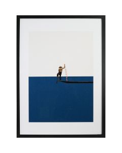 GBEYE - Framed print "Fishing for compliments by Maarte" (50x70cm) x2