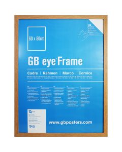 GBEYE - MDF Oak Frame - 60 x 80cm - X2