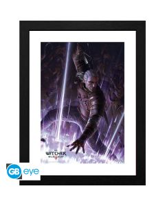 THE WITCHER - Framed Print Geralt (30x40) x2