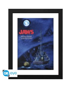 JAWS - Framed Print Illusion  (30x40) x2*
