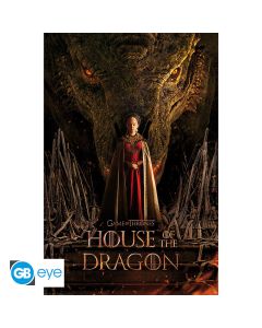 HOUSE OF THE DRAGON - Poster Maxi 91.5x61 - One Sheetroule filme