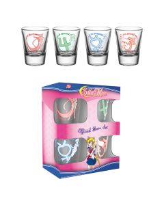 SAILOR MOON - Set of 4 shooters - Characters*