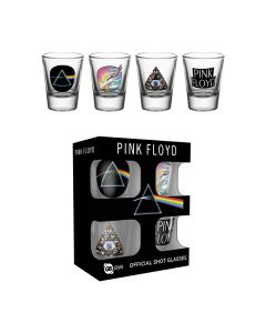 PINK FLOYD - Set of 4 shooters - Mix