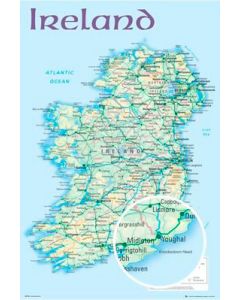 IRELAND - Poster Map 2012 (91.5x61)*