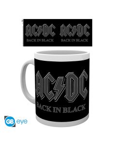 AC/DC - Mug - 320 ml - Back in Black - subli - box x2