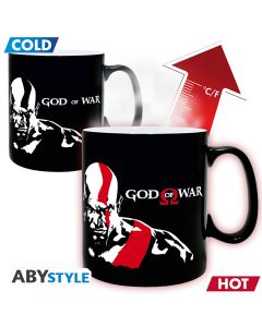 GOD OF WAR - Mug heatchange - 320ml - Kratos - box x2*