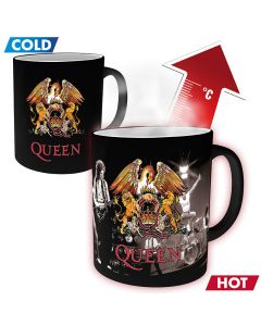QUEEN - Mug Heat Change - 320 ml - Crest x2*