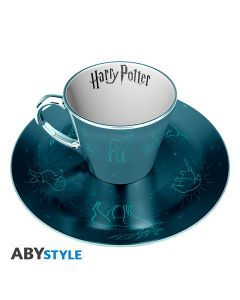 HARRY POTTER - Mirror mug & plate set - Patronus*