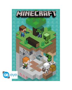 MINECRAFT - Poster Into the mine (91.5x61)*