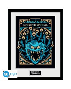 DUNGEONS & DRAGONS - Framed Print Monster Manual (30x40) x2